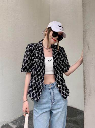 刺绣小香外套，女装，时代公主