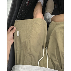 夏季新款冲孔拼接短裤XZ604-DK229-特P25控48，男装牛仔裤，星座604