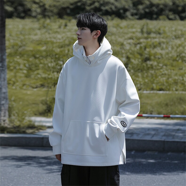 M-6XL420克户外山系大码秋季新款连帽套头卫109-W02040-P58,男装卫衣,星座109-1