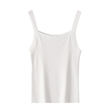 2024夏季曲珠冰丝针织吊带女宽松显瘦无袖背心法式纯色高级感内搭，女装背心吊带，东远绒业