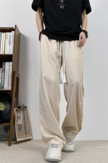 夏季潮流透气冰丝情侣宽松休闲裤K610p55，男装休闲裤，电商D315A