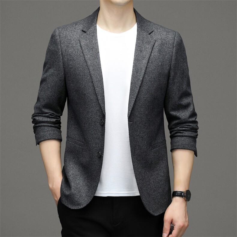 M3357-1钱塘2020-2秋季新款中年男士西服商务休闲百搭外套P142,男装西服,钱塘207-2