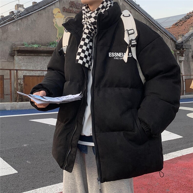 麂皮绒棉衣秋冬新款保暖立领宽松棉服外套男MYW6360P125控168,男装棉衣,电商A268A