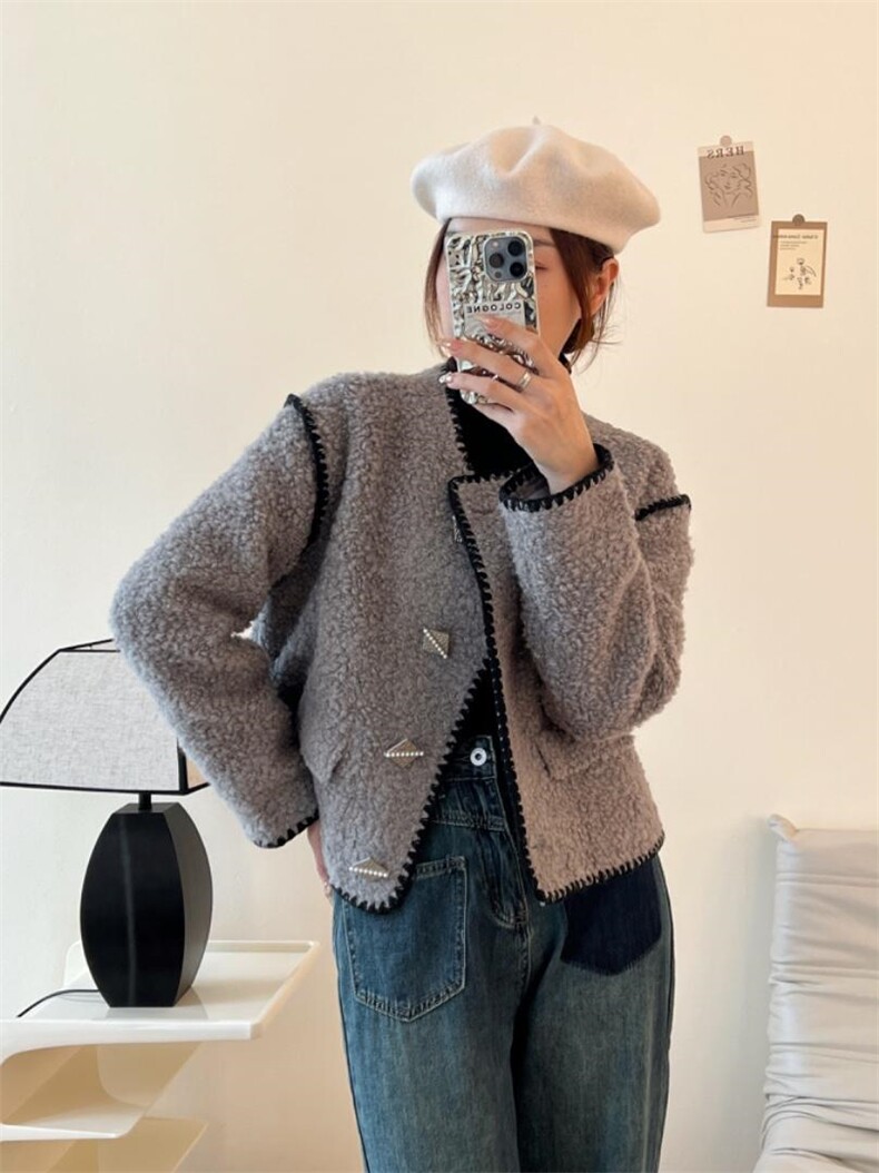 2022颗粒外套小个子穿搭，其它，泰靡(1F)