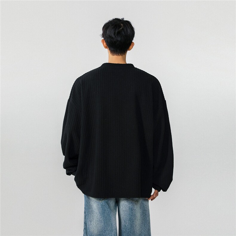 XZ809A/LL04/特P25/控48新款美式V领长T恤卫衣,男装T恤,星座809A(原222-1)
