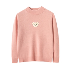 新款百搭十二珍高圆领小熊刺绣童装,童装儿童羊毛衫,宏杨羊绒, 新款百搭十二珍高圆领小熊刺绣童装,童装儿童羊毛衫,宏杨羊绒,