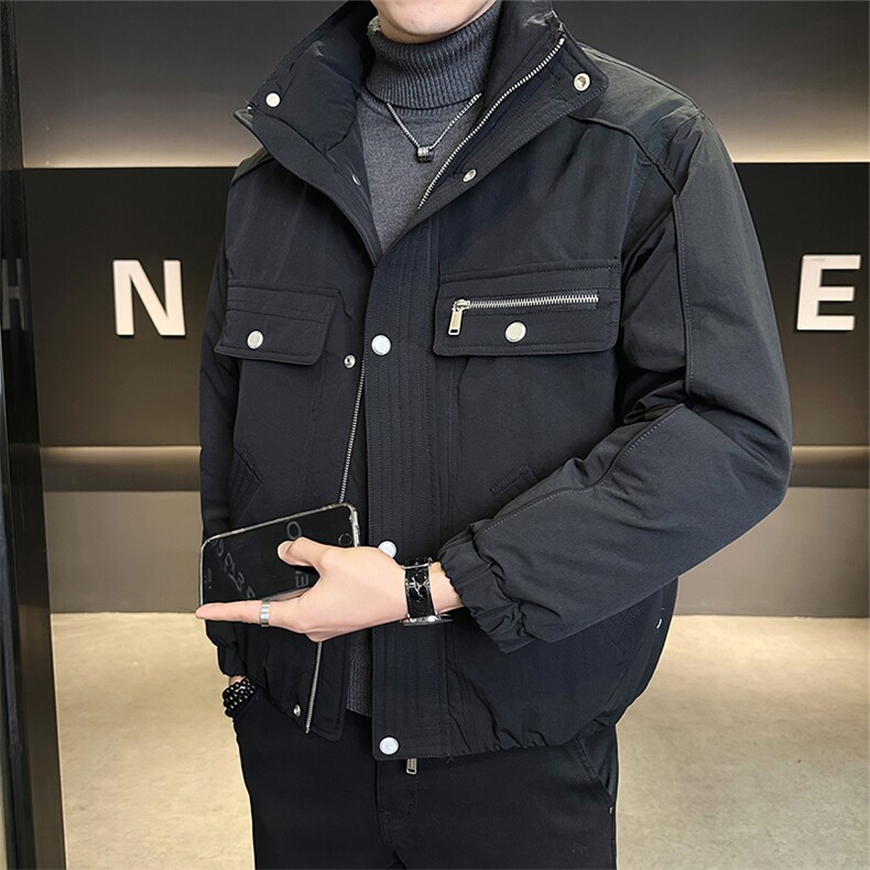 标50白鸭绒工装羽绒服男士宽松外套B317-6087-P225,男装羽绒服,电商B317