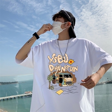 ！数据超好！夏季男士印花短袖T恤半袖QT707-T223-P25，男装T恤，星座617B