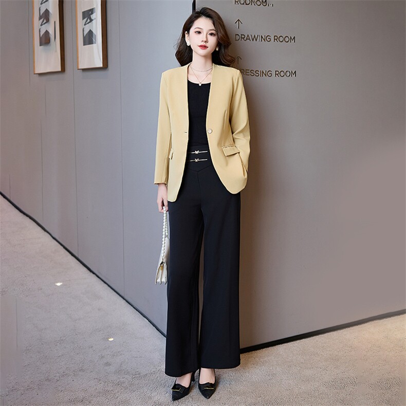 西装外套女2025春秋新款气质时尚休闲减龄炸街设计感百搭西服上衣,女装西装,火爆靓佳人
