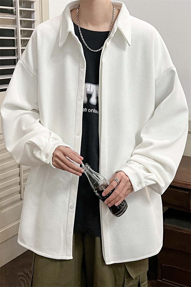 控58加厚加绒衬衫男大码长袖衬衣男外套HC79099-P38加绒款-P48,男装衬衫,电商A040