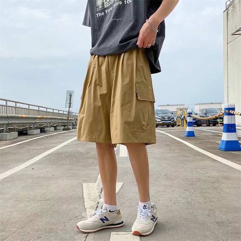 2024年短裤男休闲百搭运动潮流透气五分裤DK007-P35,男装休闲裤,星座313A-2