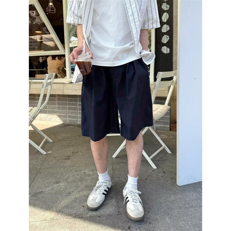 休闲短裤夏季2025新款男生五分裤子宽松潮流简约DKA05-P38,男装牛仔裤,星座208-5