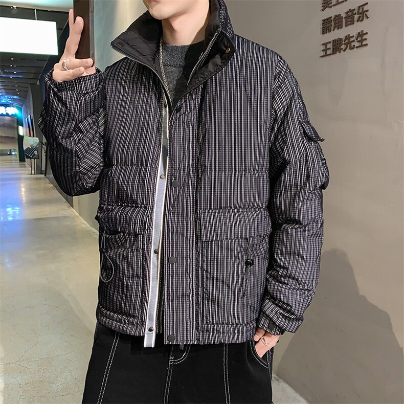 男士中青年商务休闲羽绒服冬季新款时尚潮流上衣厚款保暖男装外套,男装羽绒服,电商B212（原钱塘6029）