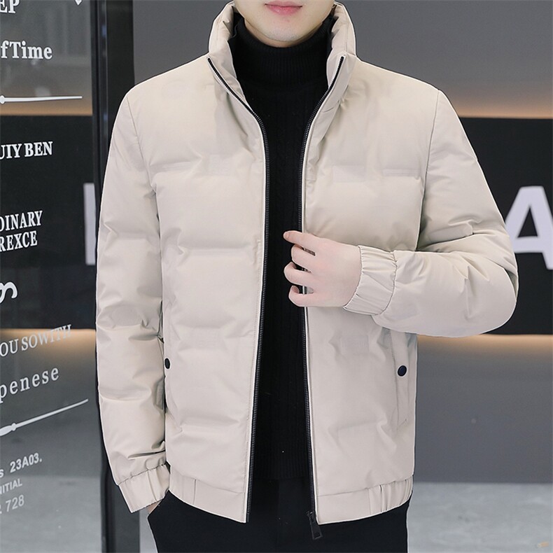 1018-MY935-P115冬季羽绒服新款百搭男保暖立领白鸭绒潮牌外套潮,男装羽绒服,星座1018