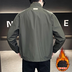 数据精品二棉秋冬加棉加厚保暖棉衣大口袋立领青年夹克外套，男装夹克，电商A225