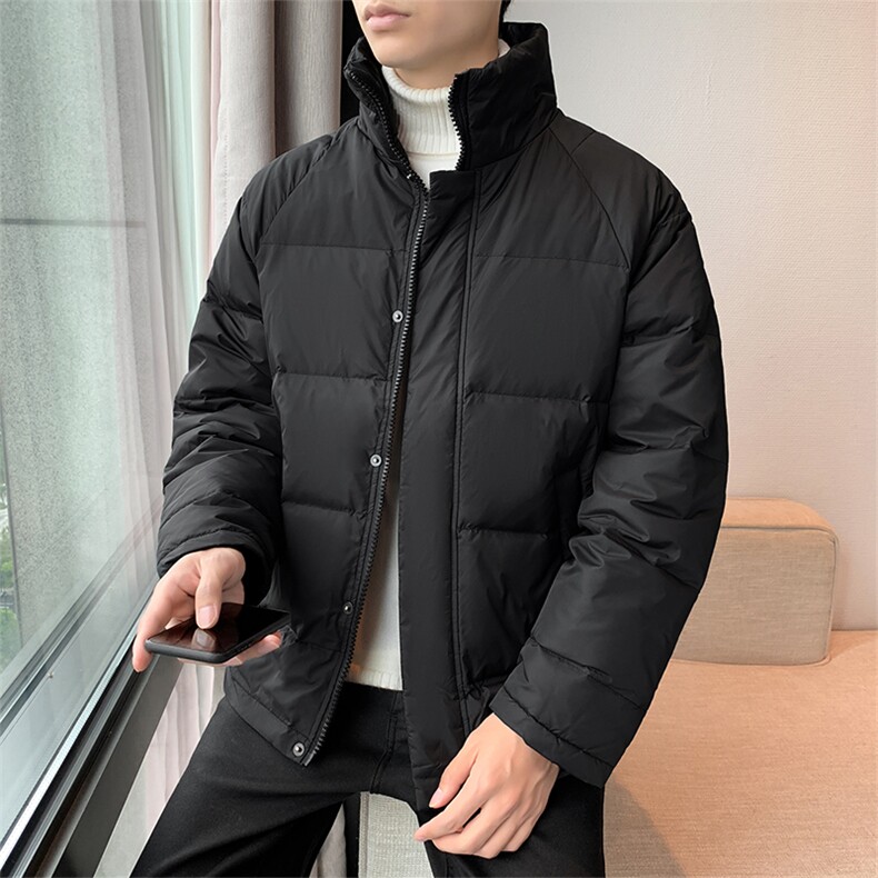 （）卡通工重艺立领潮牌宽松落肩情侣200斤团体情侣羽绒服,男装羽绒服,星座301D-4(原星座1004-4）