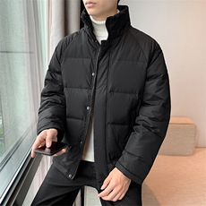 （）卡通工重艺立领潮牌宽松落肩情侣200斤团体情侣羽绒服，男装羽绒服，星座301D-4(原星座1004-4）
