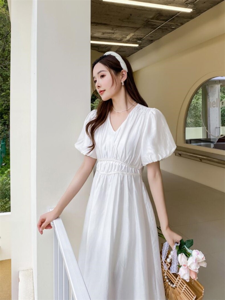 修身显瘦连衣裙，女装连衣裙，天使公主