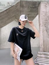 韩版时尚休闲短袖T恤，女装T恤，璐玩美