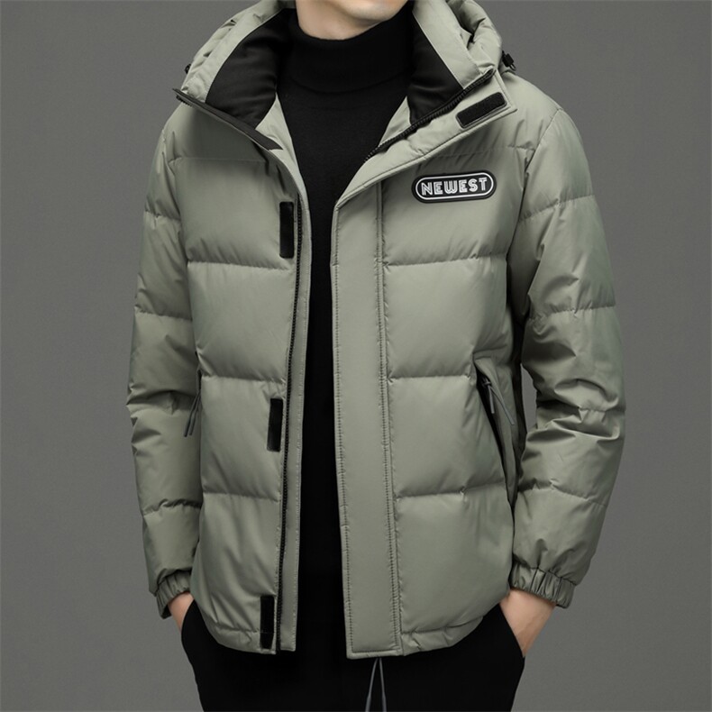 CDY7778钱塘2020-2中年男士时尚休闲连帽羽绒服外套量大价优P268,男装羽绒服,钱塘207-2
