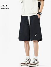 2025速干激光打孔印花短裤特P25M-5XL，男装牛仔裤，电商B325
