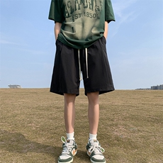 2024夏季新款外景大码日系纯色休闲短裤M-5XHK23445-P20，男装牛仔裤，电商A022