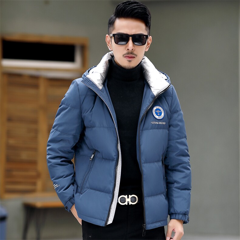 LD607钱塘2020-2秋冬新款中青年男士时尚休闲立领羽绒服外套P215,男装羽绒服,钱塘207-2