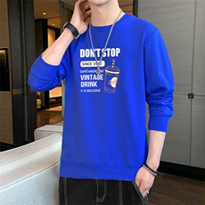 一件货源现货2025春秋新款男士大码印花圆领卫衣F175，男装卫衣，星座1816-2（原1210–2）