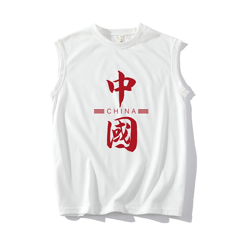 BX25198-P20港风运动汗背心男大码汗衫男无袖T恤男网格,男装T恤,电商A040A