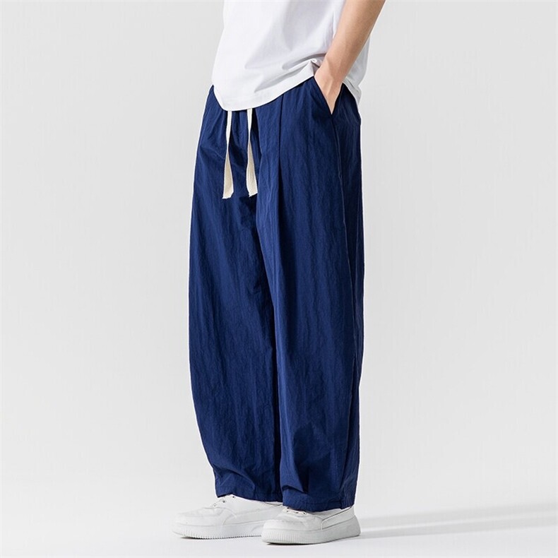 夏季新款大码日系港风工装裤宽松休闲直筒阔腿裤美式薄K311/P55，男装工装外套，电商A221A