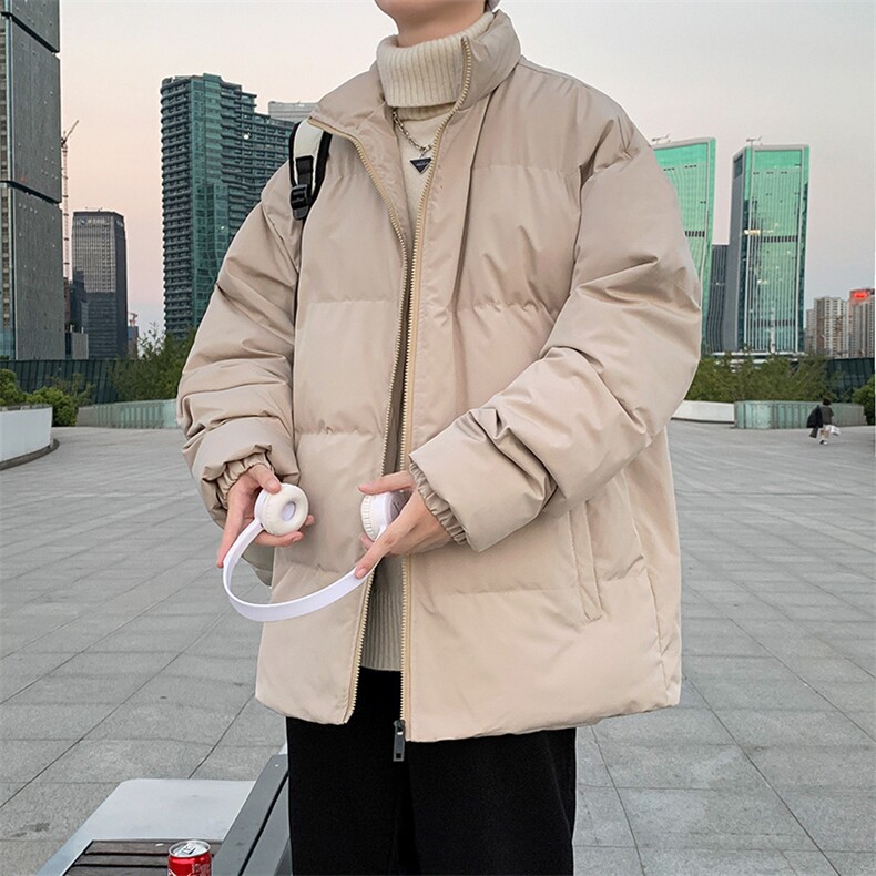 2025冬季新款S-5XL多色可选加厚立领棉衣XZ109-1-M2208-P45,男装棉衣,星座109-1
