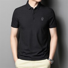 BJ2246钱塘2020-2夏季新款翻领时尚百搭短袖男士T恤主推款稳定P66，男装T恤，钱塘207-2
