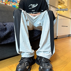 XZ616夏季薄款速干裤撞色拼接设计感长裤TY1005M-5XL特P35控68，男装休闲裤，星座512A（原616）