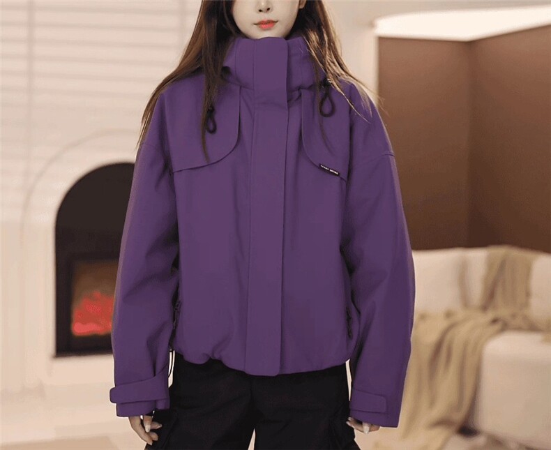 2025年秋季无帽时尚百搭中长款羽绒服女士冬季新品户外保暖外套,女装羽绒服,泰合衣坊