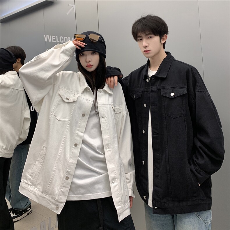 2025新款抖音品质男士宽松纯色情侣休闲水洗外套上衣N961/P85,女装短外套,星座202