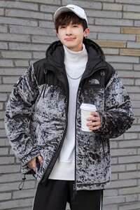 港风2021年新款情侣面包服加厚短款棉服帅气潮男 A436-896图片