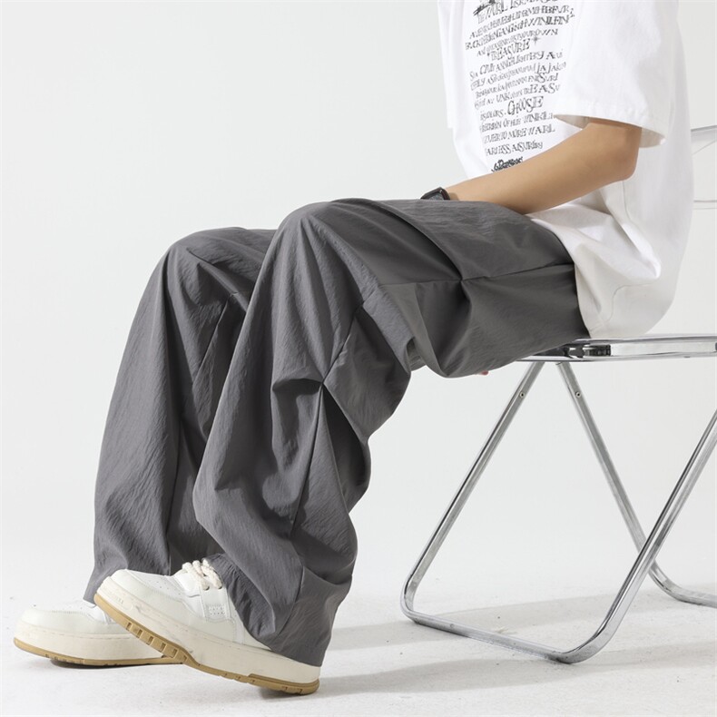 量大优供视频夏季直筒宽松阔腿男女休闲裤CK31特P28控58M-4XL,男装休闲裤,电商B325