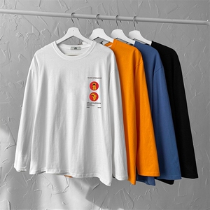 TX3093-P28 纯长袖t恤男大码圆领打底衫体恤上衣服图片