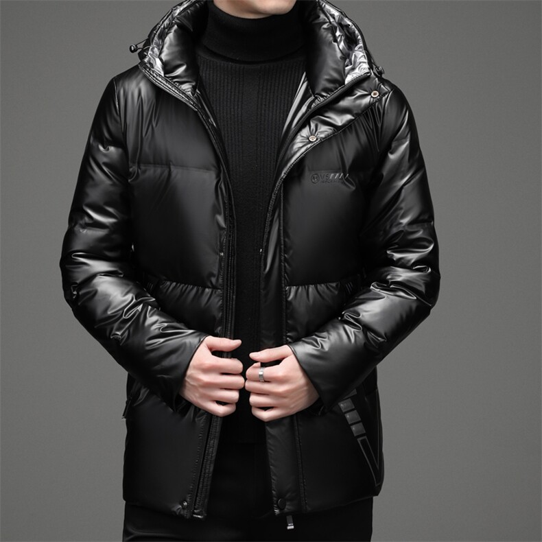 90%白鸭绒羽绒服男士连帽冬季新款宽松保暖休闲外套潮HB2029-P270,男装羽绒服,电商B212（原钱塘6029）