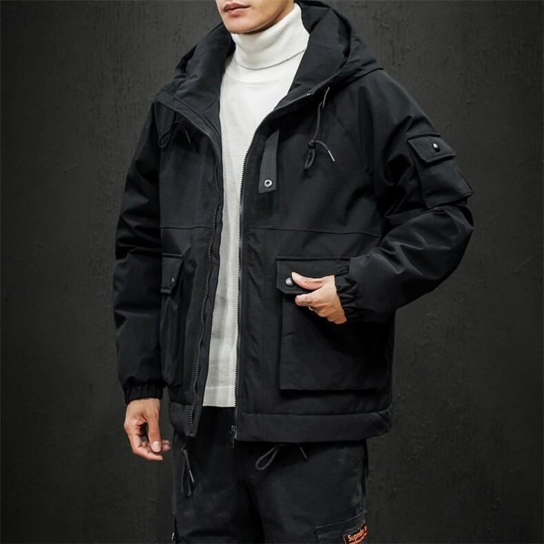 大货2019冬新款工装棉衣男日系大码连帽棉服6025-my916-p115控159,男装棉衣,星座311A
