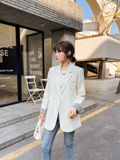 现货春款西装，女装西装，暗香