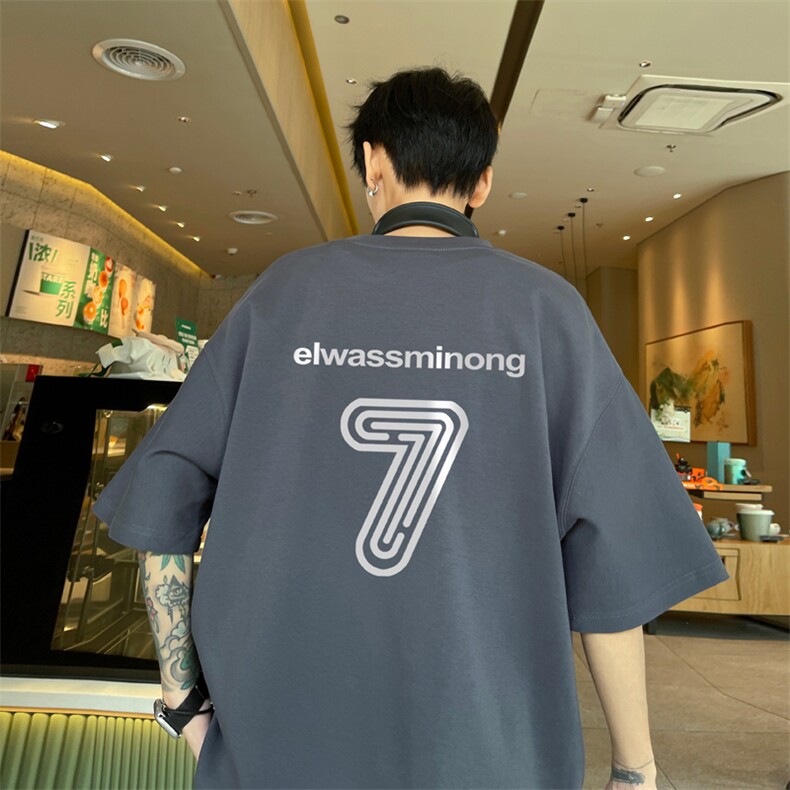 230g重磅纯棉! 夏季短袖t恤男半袖男NT202-特P 19  控38图片
