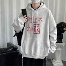 宽松连帽卫衣、A338-1WY88P45控68，男装卫衣，电商D325