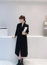 现货/韩系长款西装外套档口主推，女装西装，HEMAIXI 和麥熙