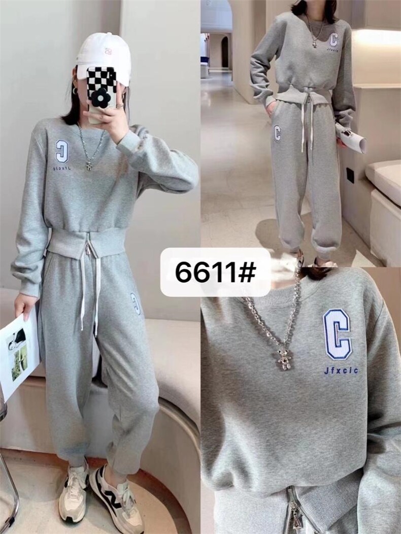 2022春夏新款休闲套装，女装运动套装，依露奇