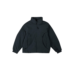 AY129/P178控238冬季社会小伙立领保暖结构工装羽绒棉服男黑首，男装棉衣，星座305B-1