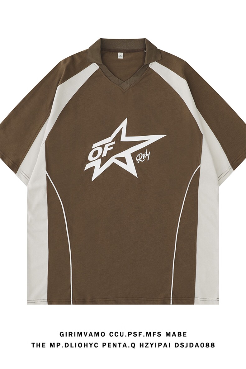 白底佛电商A188-DP1307-TP50230克32支双纱精梳100棉T恤控84,男装T恤,电商A188