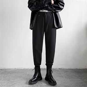 束脚男春季休闲裤D224P41图片