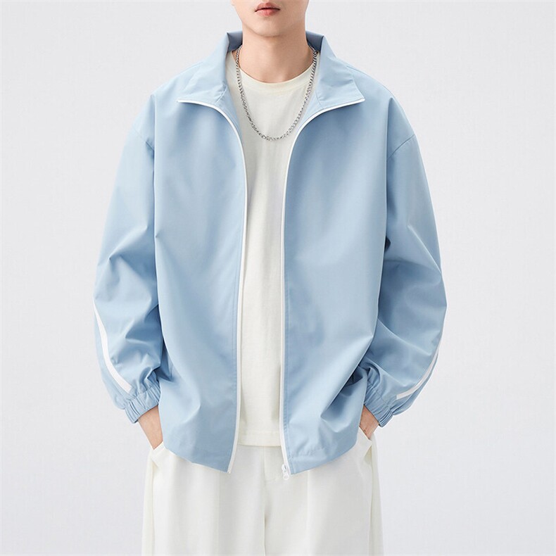 秋季外景宽松夹克男立领上衣外套DSA157B-JK7861-P58,男装夹克,电商A157B