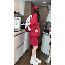 主推9色入~多巴胺UPF50+防晒衣潮流短裤情侣款套装FS01特P45，男装牛仔裤，电商A309